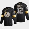 2022 23 josh bailey islanders black golden diamond 50th anniversary jersey