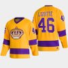 2022 blake lizotte kings gold team classics throwback jersey