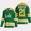 2022 jason robertson golden seals green team classics heritage jersey