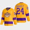 2022 phillip danault kings gold team classics throwback jersey