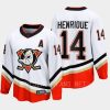 anaheim ducks adam henrique special edition 2.0 2022 breakaway retro jersey white