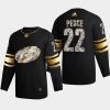 brett pesce hurricanes black 2022 stanley cup playoffs diamond edition authentic jersey