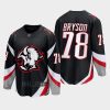 buffalo sabres jacob bryson goathead third 2022 23 premier breakaway player jersey black