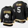 canada brandt clarke 20x iihf world junior gold jersey black