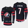 canada brennan othmann 2023 iihf world junior champions jersey black