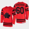 canada hockey chris driedger 2022 iihf world championship away jersey red