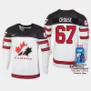 canada hockey lawson crouse 2023 iihf world championship men home jersey white