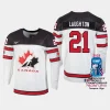 canada hockey scott laughton 2023 iihf world championship men home jersey white