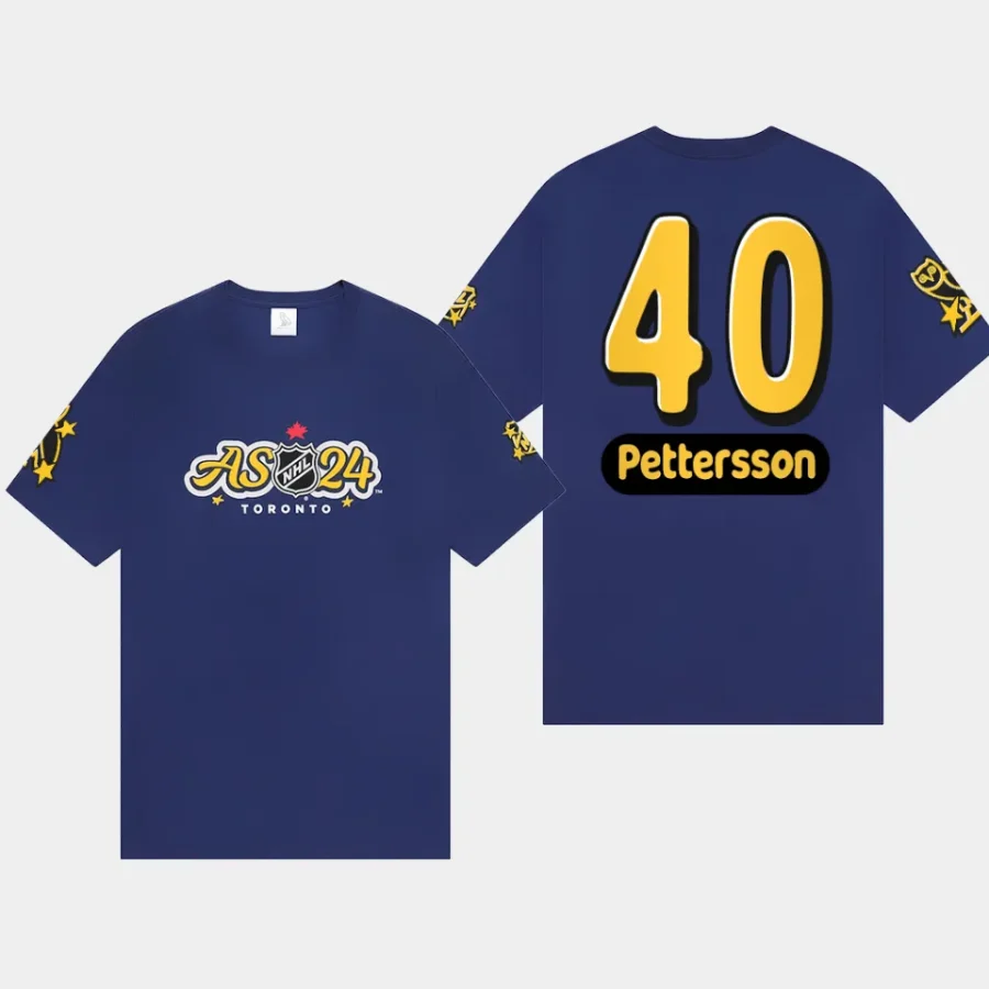 canucks elias pettersson blue ovo 2024 nhl all star t shirt