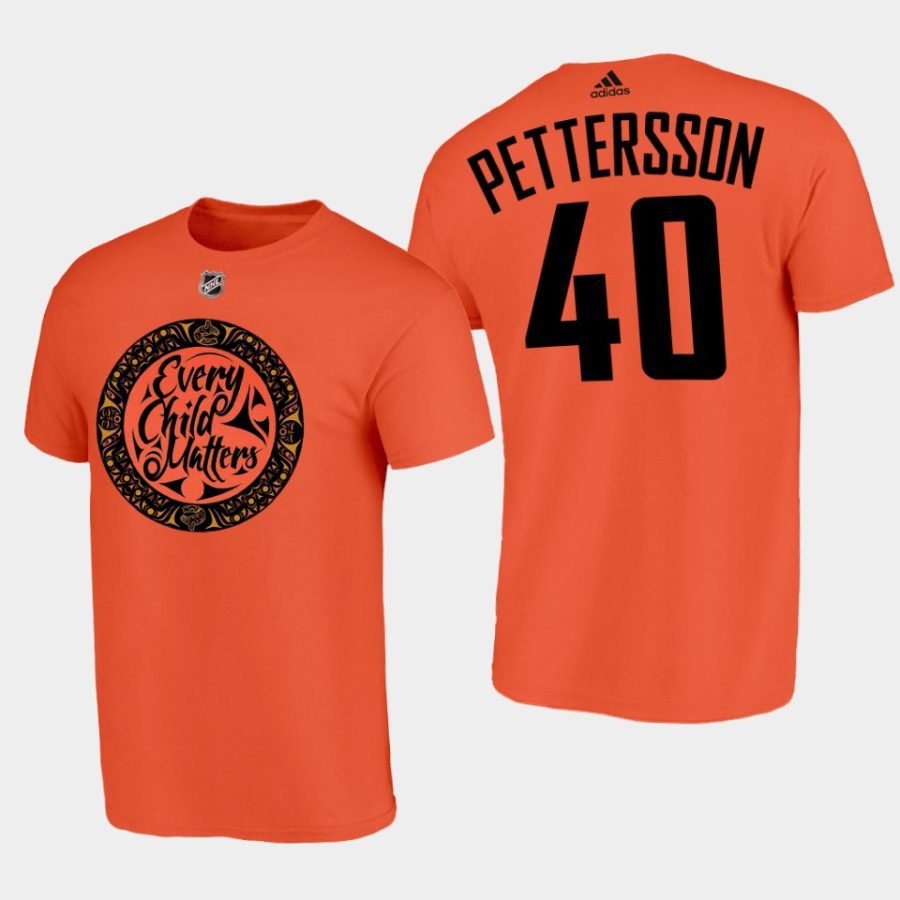 canucks elias pettersson orange national day for truth and reconciliation limited tee