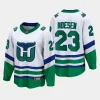 carolina hurricanes stefan noesen whalers premier breakaway jersey white