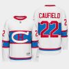 cole caufield canadiens white winter classic 2016 throwback jersey