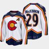 colorado avalanche nathan mackinnon special edition 2.0 2022 breakaway retro jersey white