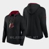 coyotes black special edition 2.0 team logo pullover hoodie