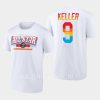 coyotes clayton keller white good vibes 2023 nhl all star t shirt