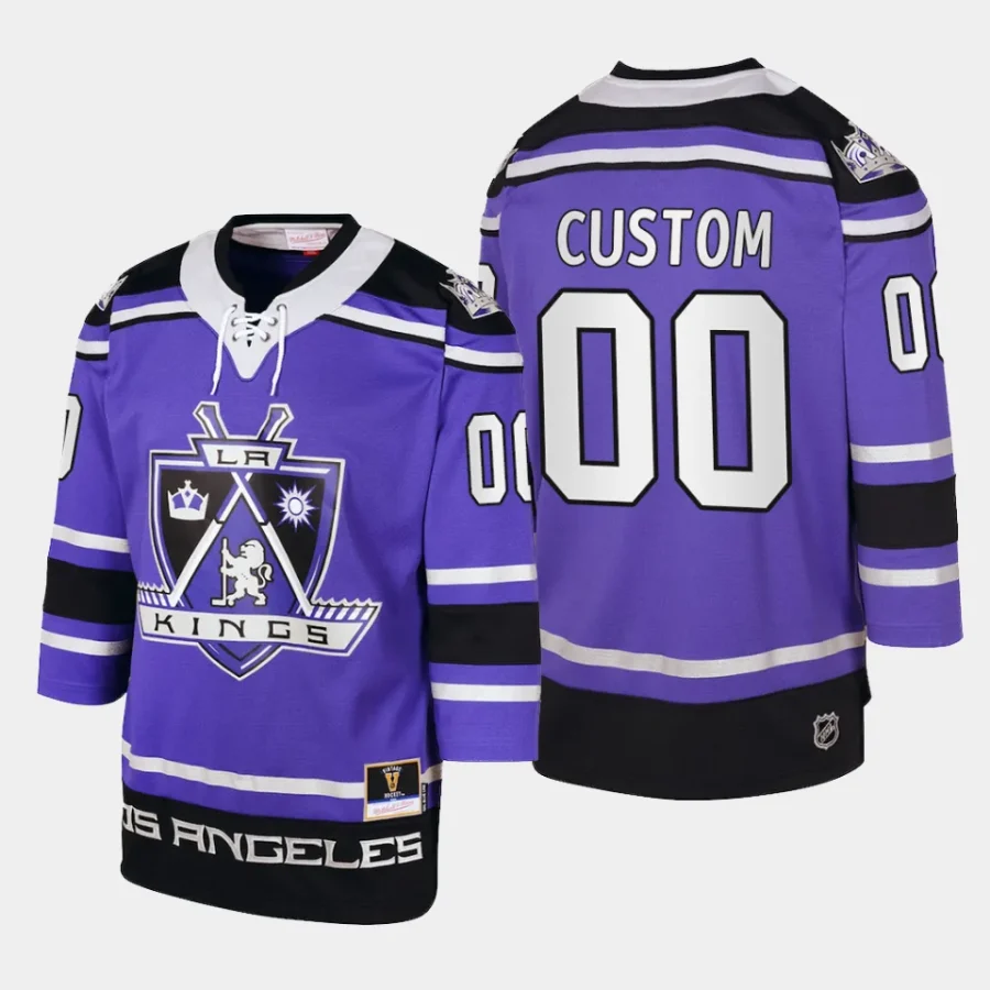 custom kings purple 2002 blue line player jersey