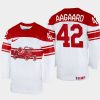 denmark hockey mikkel aagaard 2022 iihf world championship home jersey white