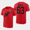 devils jesper bratt redlogo 2024 nhl stadium series t shirt