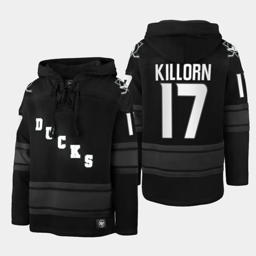 ducks alex killorn anthracite stadium lights superior lacer hoodie