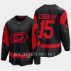 dylan coghlan hurricanes black 2023 nhl stadium series breakaway player jersey