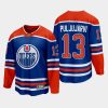 edmonton oilers jesse puljujarvi home 2022 23 premier breakaway player jersey royal