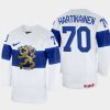 finland hockey teemu hartikainen 2022 iihf world championship home jersey white