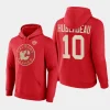 flames jonathan huberdeau red 2023 nhl heritage classic pullover hoodie