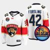 florida panthers gustav forsling 2023 nhl all star away jersey white