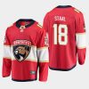 florida panthers marc staal home breakaway player jersey red