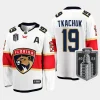 florida panthers matthew tkachuk 2023 stanley cup final away breakaway player jersey white