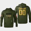 flyers custom olive 2022 salute to service levelwear pullover hoodie