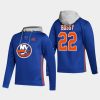 islanders mike bossy blue skate lace up hoodie