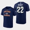 islanders mike bossy navy reverse retro 2.0 wheelhouse t shirt