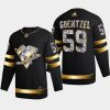 jake guentzel penguins black 2022 stanley cup playoffs diamond edition authentic jersey