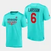 kraken adam larsson light blue 2024 nhl winter classic authentic pro tech t shirt