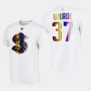 kraken yanni gourde white special 2024 pride night t shirt