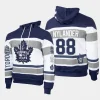 maple leafs william nylander navy white mitchell ness pullover hoodie