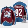 men avalanche gabriel landeskog home 2022 stanley cup champions burgundy jersey