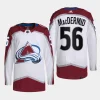 men avalanche kurtis macdermid primegreen away authentic pro white jersey