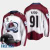 men avalanche nazem kadri free hat 2022 stanley cup champions white jersey