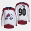 men avalanche tomas tatar primegreen away authentic pro white jersey