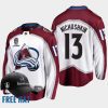 men avalanche valeri nichushkin free hat 2022 stanley cup champions white jersey