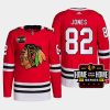 men blackhawks caleb jones 2022 primegreen milwaukee home away from home red jersey