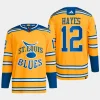 men blues kevin hayes primegreen reverse retro 2.0 authentic pro yellow jersey