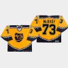 men bruins charlie mcavoy replica throwback gold jersey