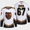 men bruins jakub zboril 2022 authentic primegreen reverse retro 2.0 white jersey