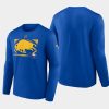 men buffalo sabres authentic pro core collection royal secondary long sleeve t shirt