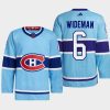 men canadiens chris wideman 2022 authentic primegreen reverse retro 2.0 blue jersey