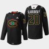 men canadiens juraj slafkovsky men 2022 nhl draft hispanic heritage black jersey