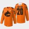 men canucks brandon sutter every child matters 2022 first nations night orange jersey